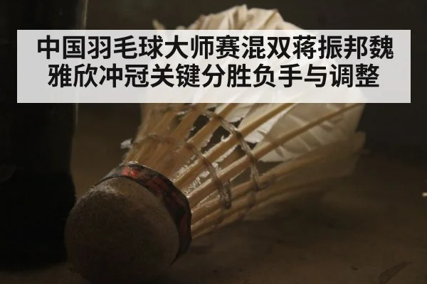 中国羽毛球大师赛混双蒋振邦魏雅欣冲冠关键分胜负手与调整